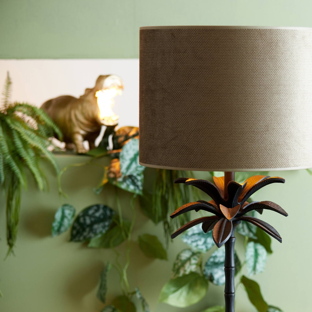 Shade cylinder 40-40-30 cm VANDY olive 