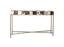 Console WALL TABLE 'SOUSSE' PETRIFIED WOOD 126x31x75h