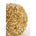 Vase deco Ø47,5x30 cm PHYLIA gold
