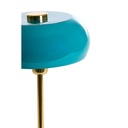 Table lamp Ø23x40 cm SURIN shiny dark green+gold