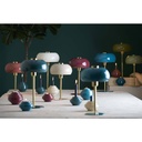 Table lamp Ø22x34 cm SURIN shiny blue+gold