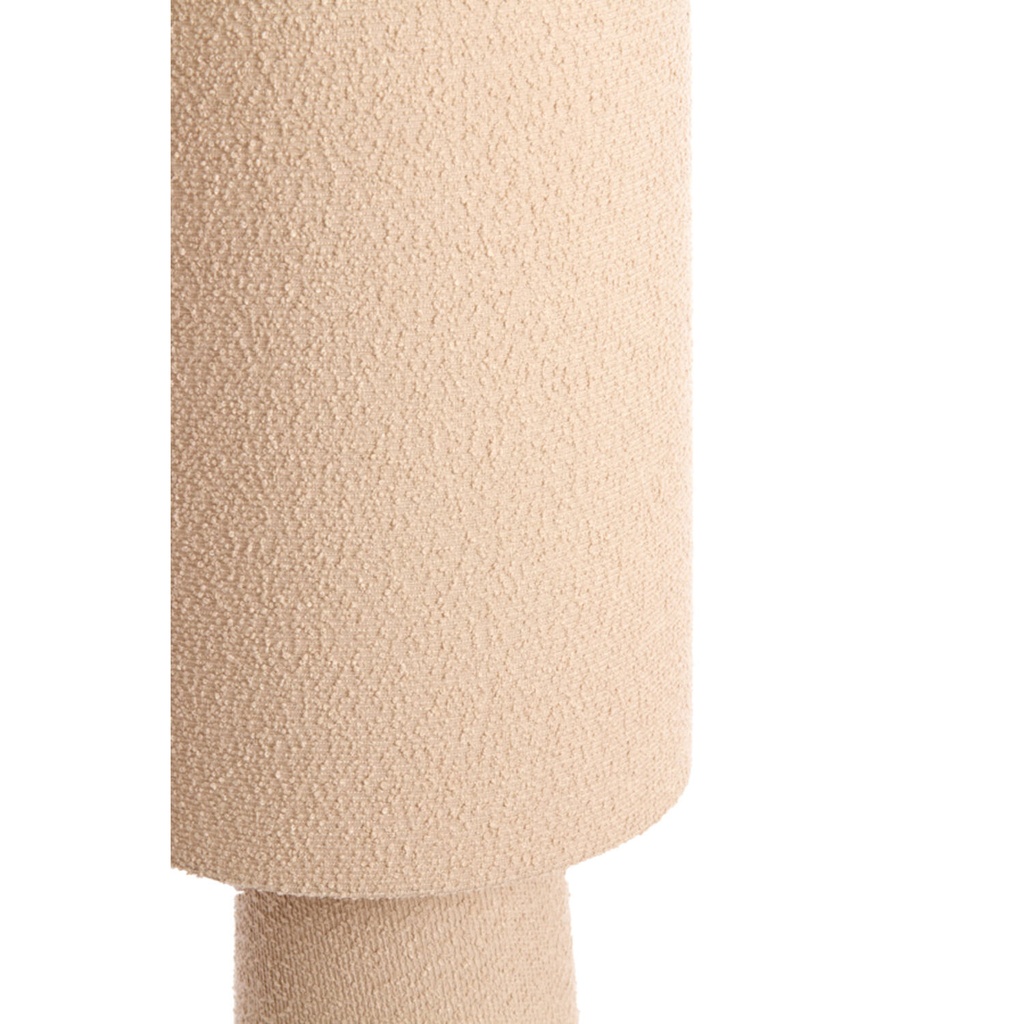 Floor lamp Ø40x165 cm MICKY bouclé sand 