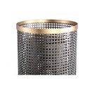 Merdo Black big iron floor stromlight pilar S 30.0x30.0x106.0 cm