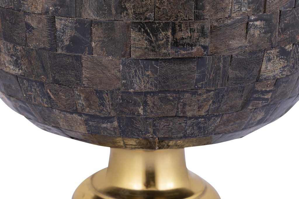 Loder Gold Horn shiny bowl natural horn mosaic tap 37.0 x 37.0 x 29.0 cm 