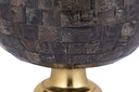 Loder Gold Horn shiny bowl natural horn mosaic tap 37.0 x 37.0 x 29.0 cm 