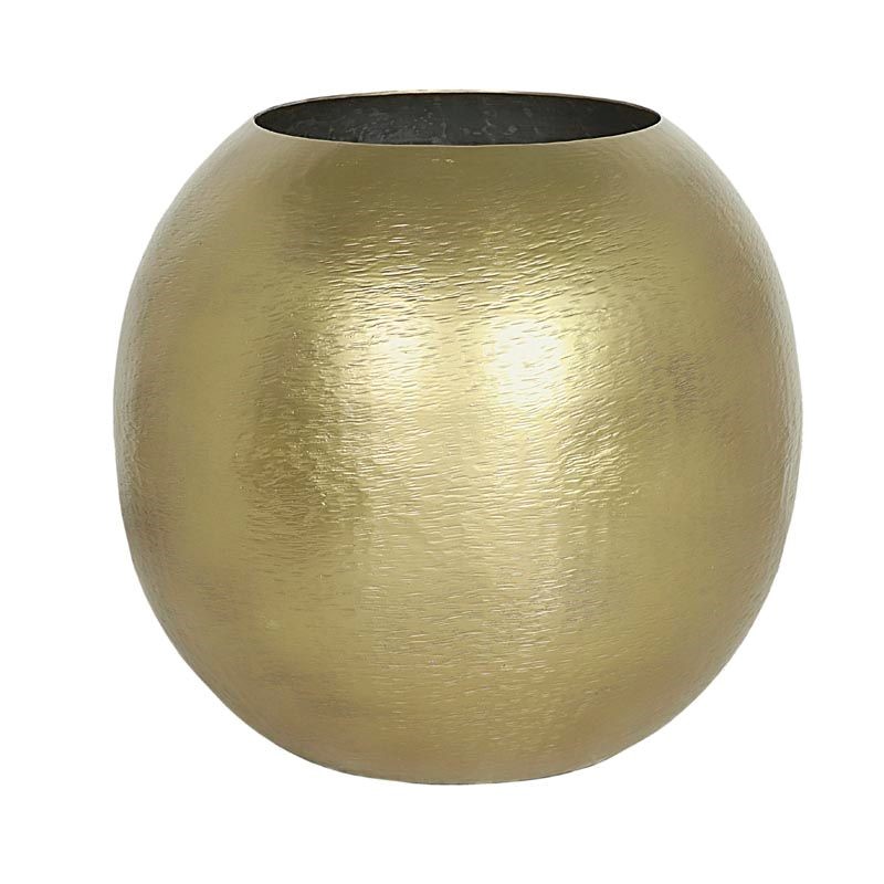 Vase ALU RAW/NEW BRONZE 34x34x32