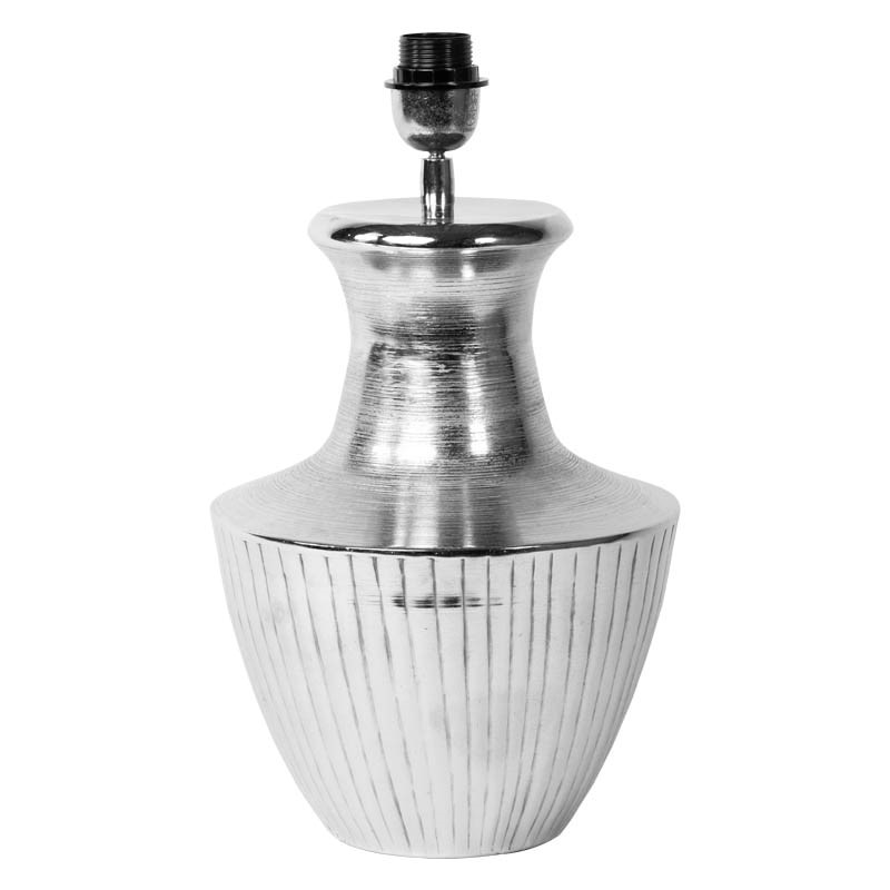 Lamp base ALU RAW/NI 26x26x43