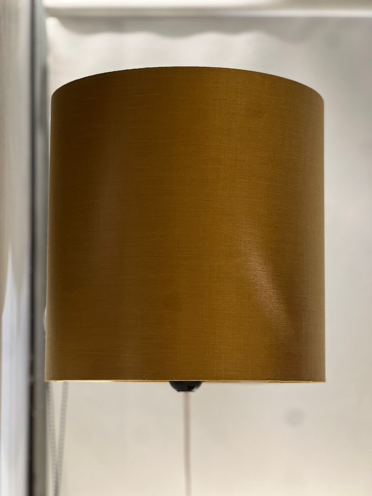 Shade cylinder gold on gold 30x30x30