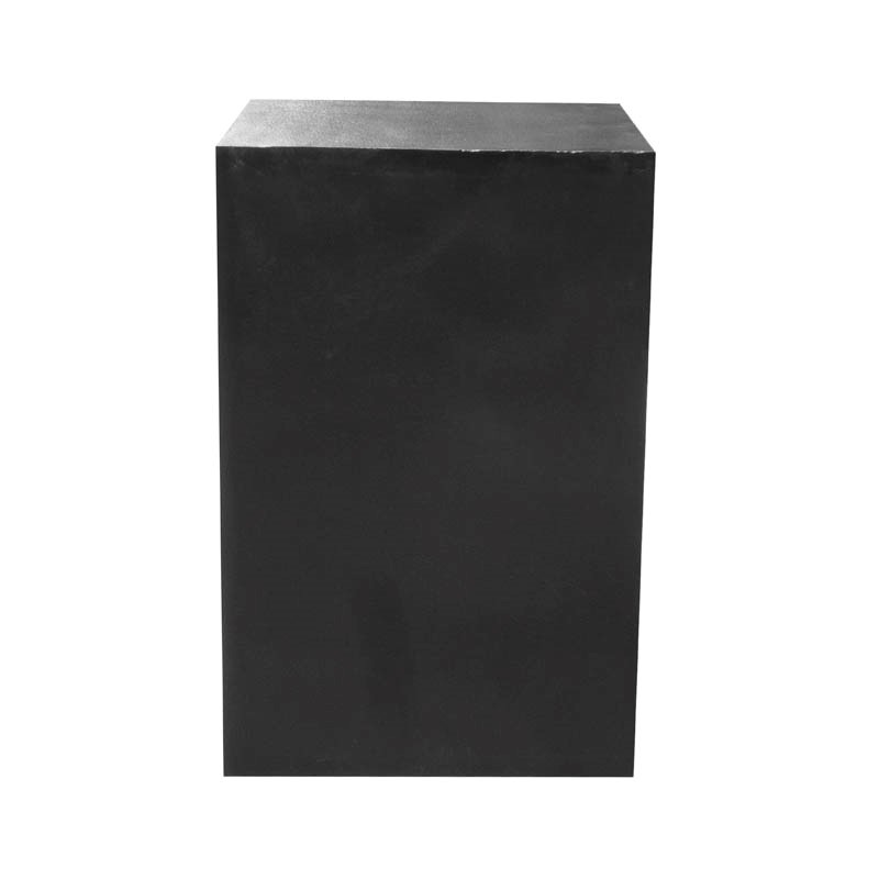[001-21-4756-BLACK] Column ALU RAW/MATT BLACK 35x35x89