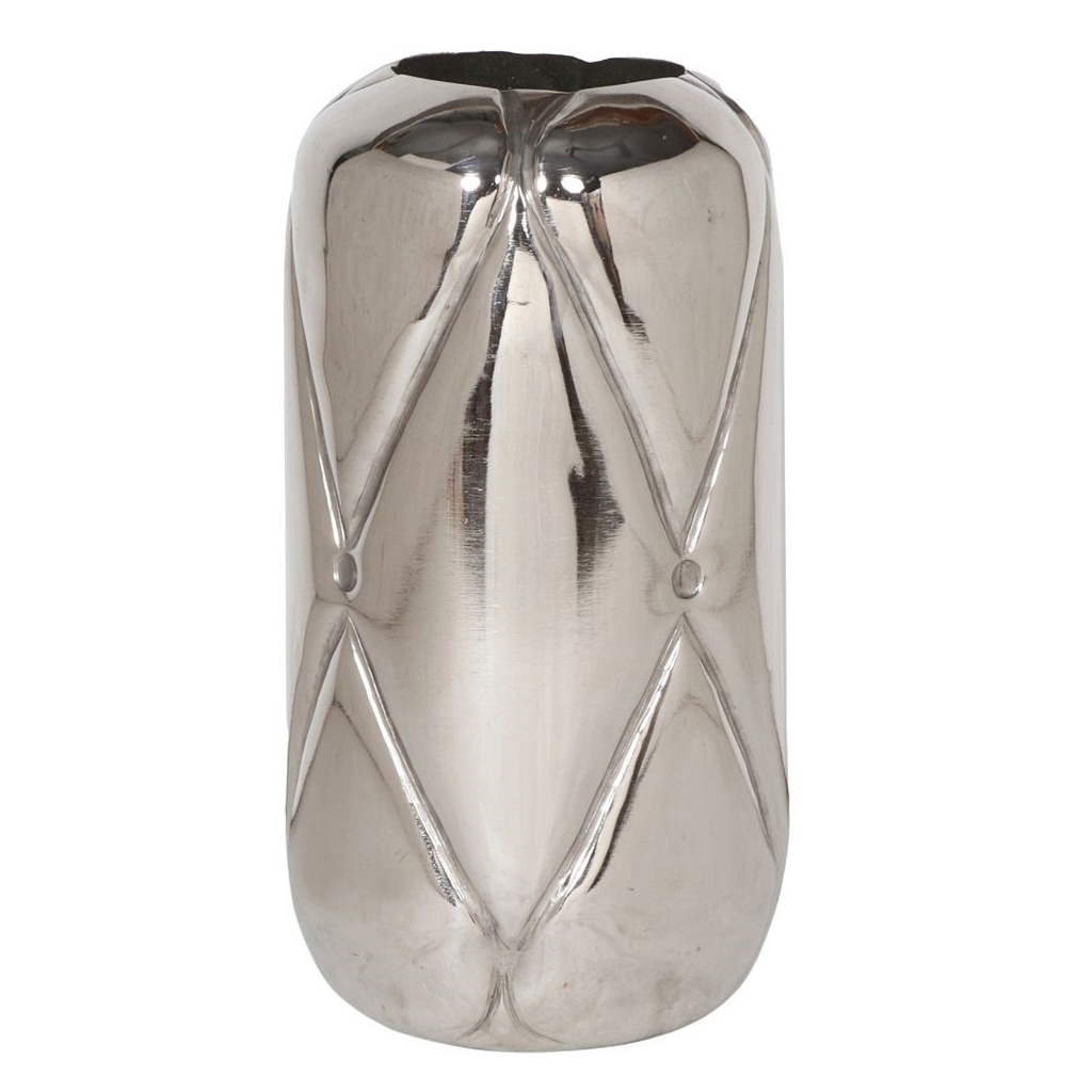 [001-22-4954-L-NICKEL] Vase ALU/NI 20x20x42