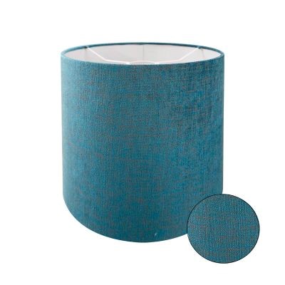 Shade cylinder blue with orange stripes on white 20x20x20
