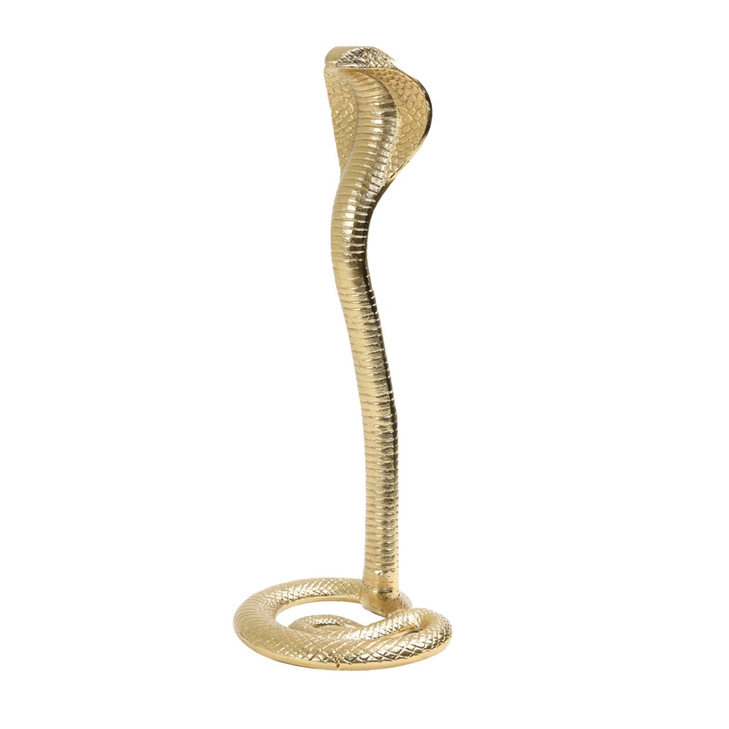 Ornament 25x21x60 cm SNAKE gold