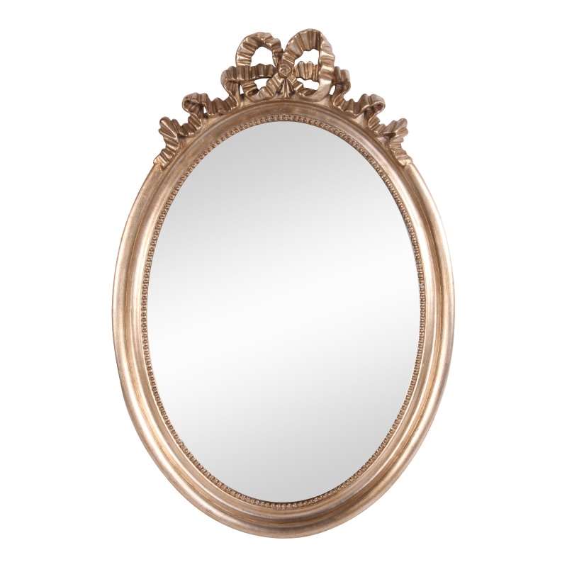 Mirror wall wood h. 95 cm