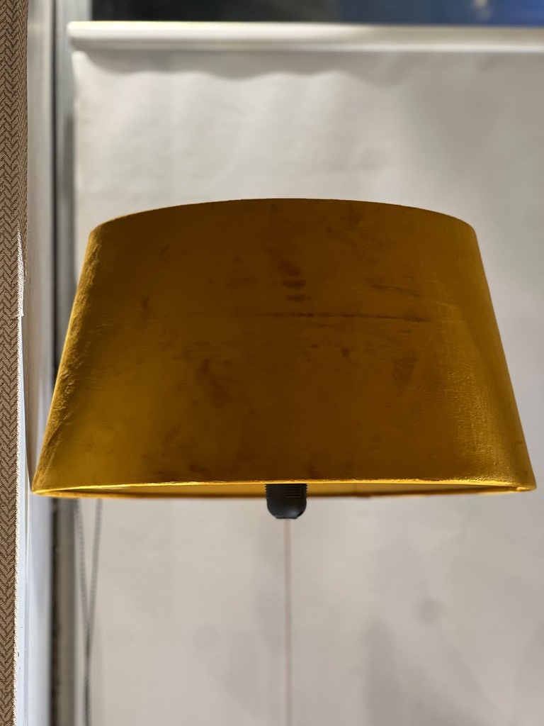 Shade half high mustard on gold 45x35x23