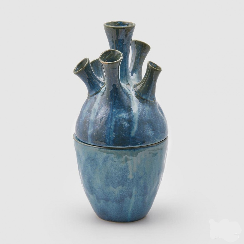 VASE CHAKRA HEART H29,5 D14,5 