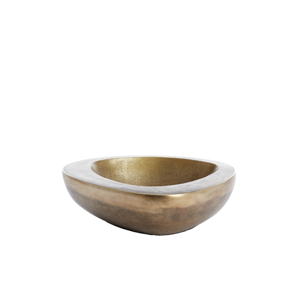 Dish 39x31x12 cm VENDER antique bronze
