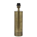 Lamp base Ø10x33 cm SAVI raw antique bronze 