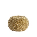 Vase deco Ø47,5x30 cm PHYLIA gold