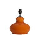 Lamp base Ø28,5x33 cm VERDE glass orange 