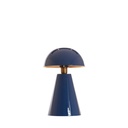 Table lamp Ø26x41 cm SURRINA shiny cobalt blue 