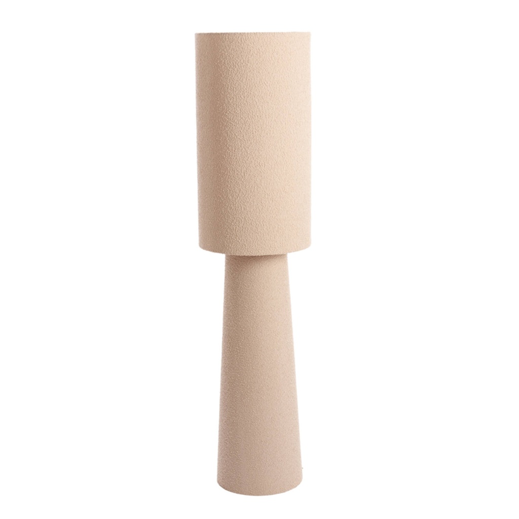[1886182] Floor lamp Ø40x165 cm MICKY bouclé sand 