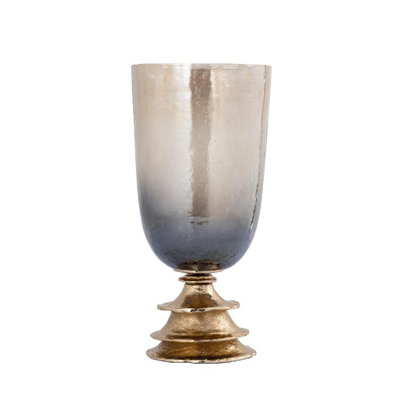 Cevar Champagne luster glass stormlight L 21.0 x 21.0 x 44.0 cm 