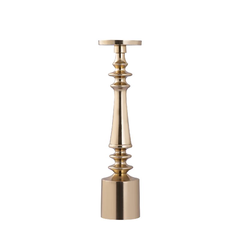 Deanna Gold alu candle holder low 11.0 x 11.0 x 45.0 cm 