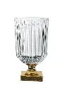 Nachtmann - Minerva Vase - Gold Footed, 32cm, 12.4in (Single Pack)