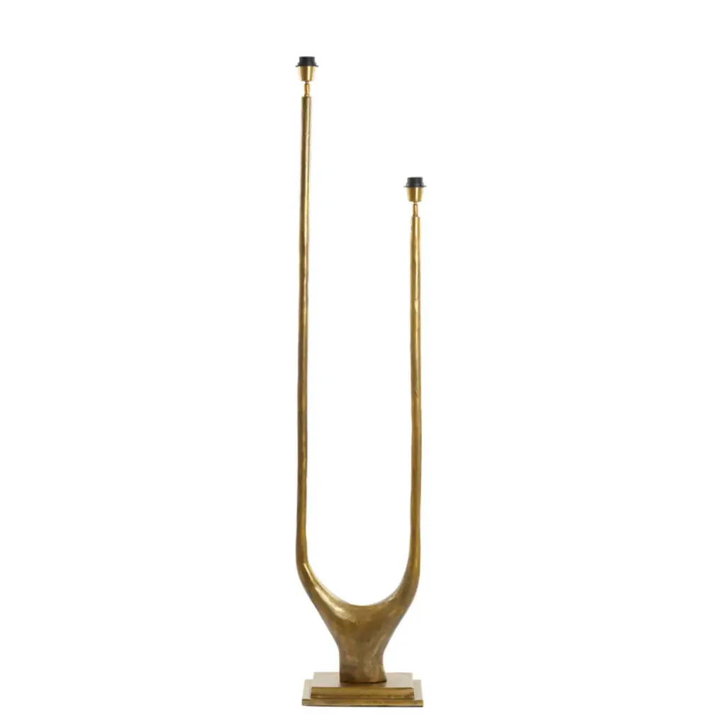 [8216818] Floor lamp 2L 31x18x149 cm GAVI antique bronze