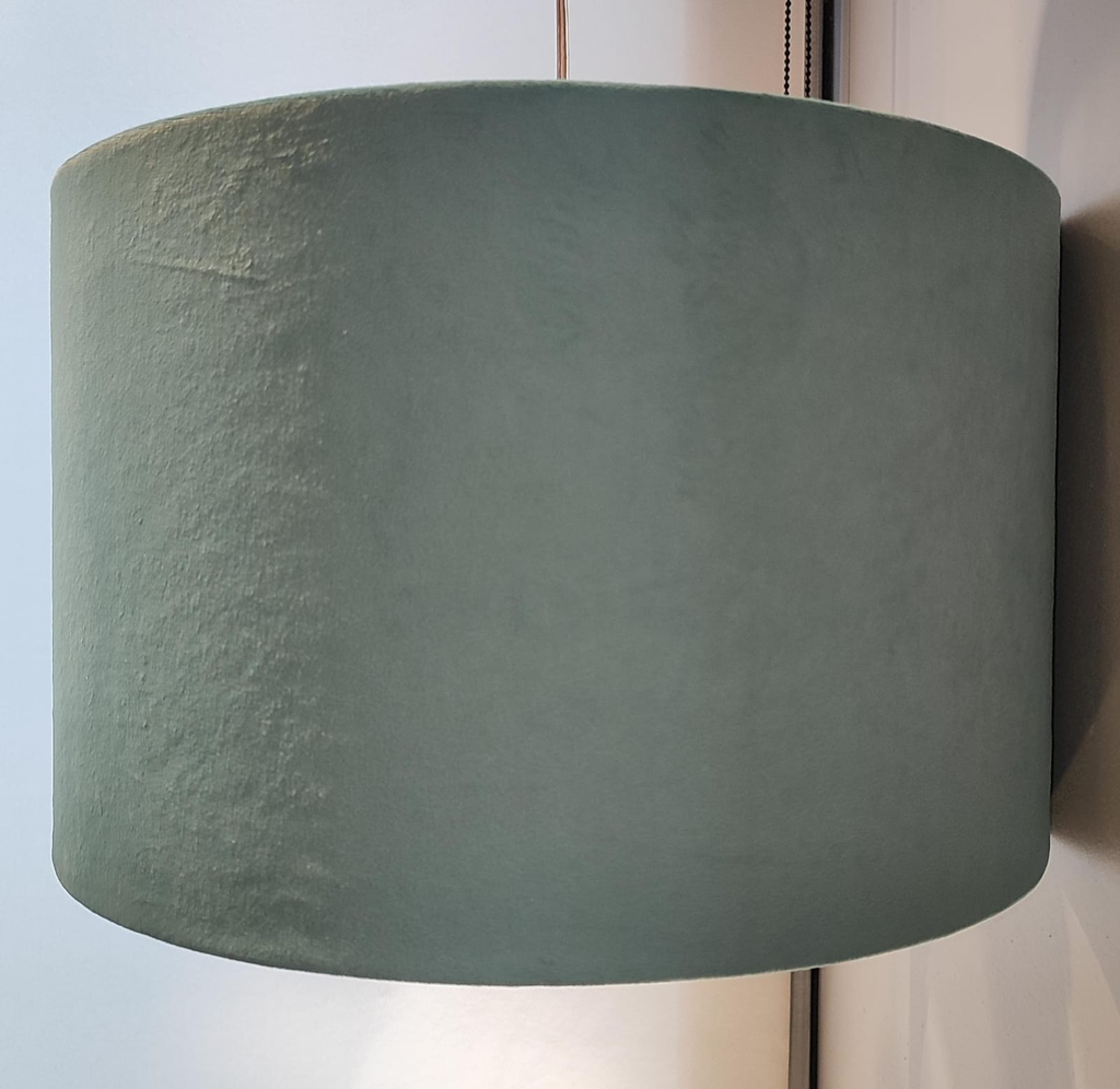 Shade Dusty Blue drum 40x40x25 cm