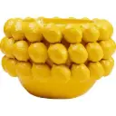 Deco Planter Lemon Juice 34x34x22cm