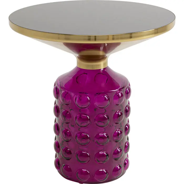 Side Table  Lola Purple Ø50cm