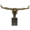 Deco Object Athlet Bronze 52x75x23cm