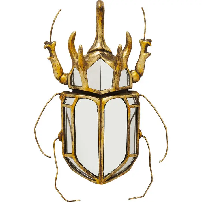 Wall Object Beetle Mirror 25x39cm