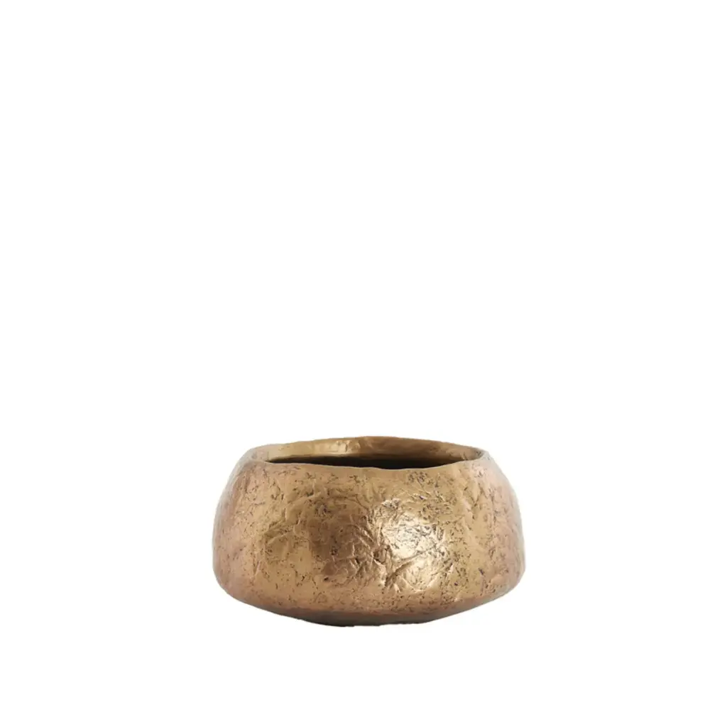 Vase deco Ø39x21 cm TINGRI antique bronze