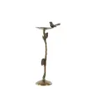 candle holder 18x11,5x40 cm BIRD antique bronze