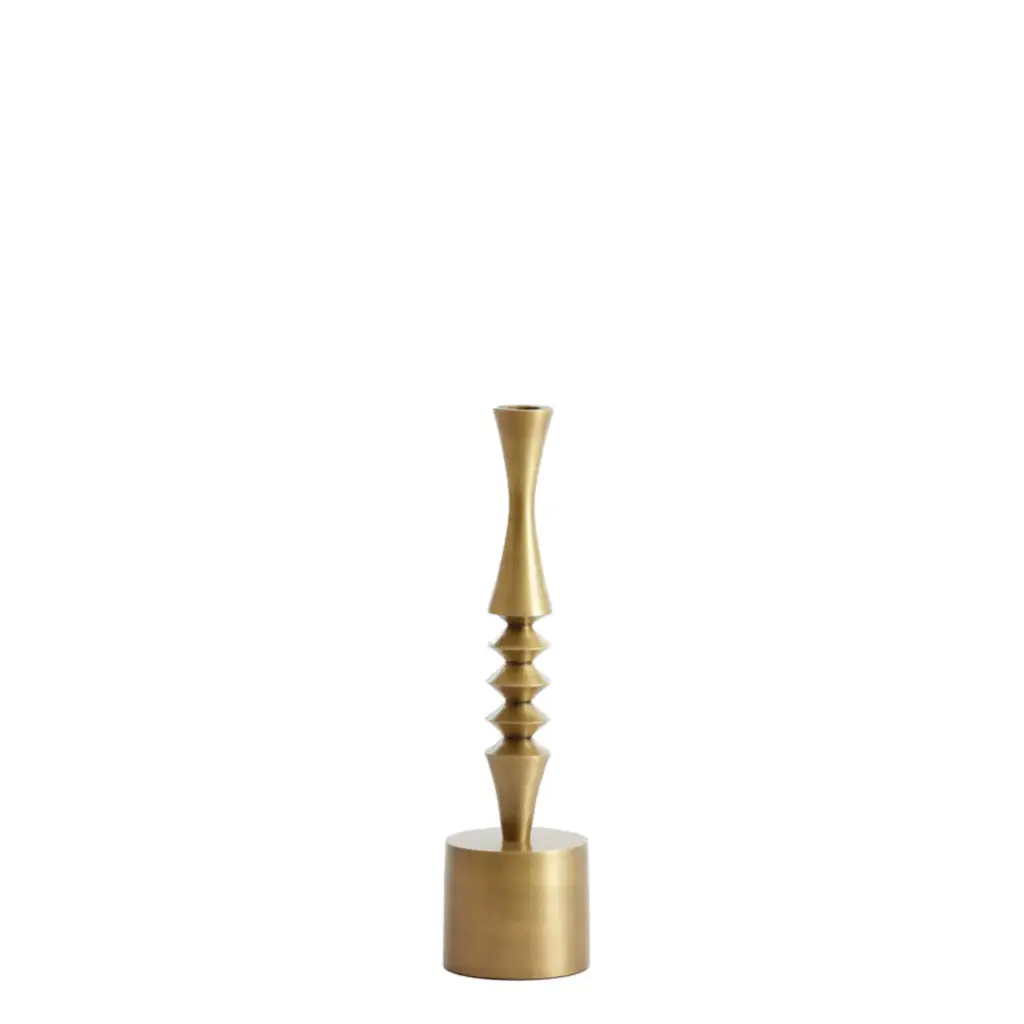 Candle stick Ø10x35 cm MISTRY antique bronze