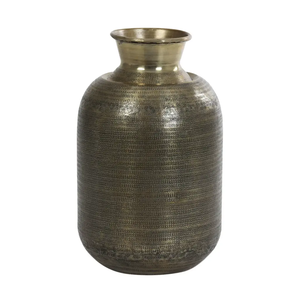 [5991618] Vase deco Ø23x42 cm PERROY antique bronze