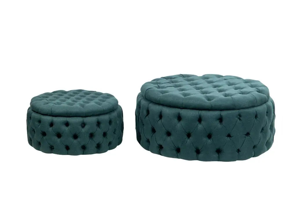 STANLEY SET 2 TABLES 100x100x45 75x75x30 CM