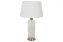 GLASS METAL TABLE LAMP 38x38x62 CM