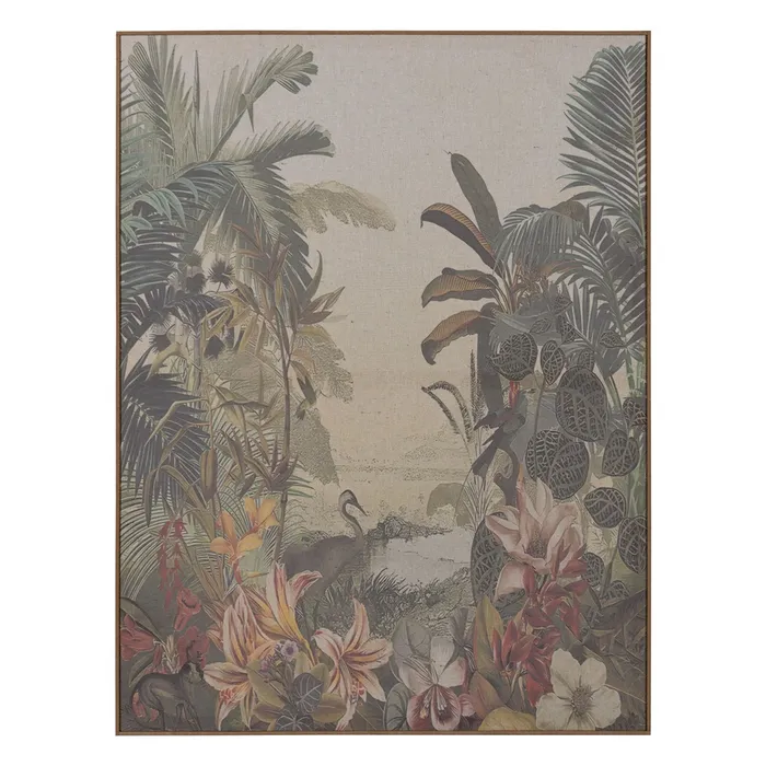 PICTURE PRINTED LANDSCAPE MDF-WOOD 60 X 3 X 80 CM