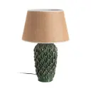 TABLE LAMP LEAVES GREEN CERAMIC LIGHTING 40 X 40 X 60 CM
