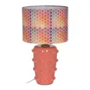 TABLE LAMP PINK CERAMIC LIGHTING 35,50 X 35,50 X 60,50 CM