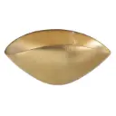 CENTER TABLE GOLDEN GLASS. DECORATION 15 X 29 X 13 CM