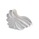 VASE WHITE MUD DECORATION 38 X 14 X 23 CM