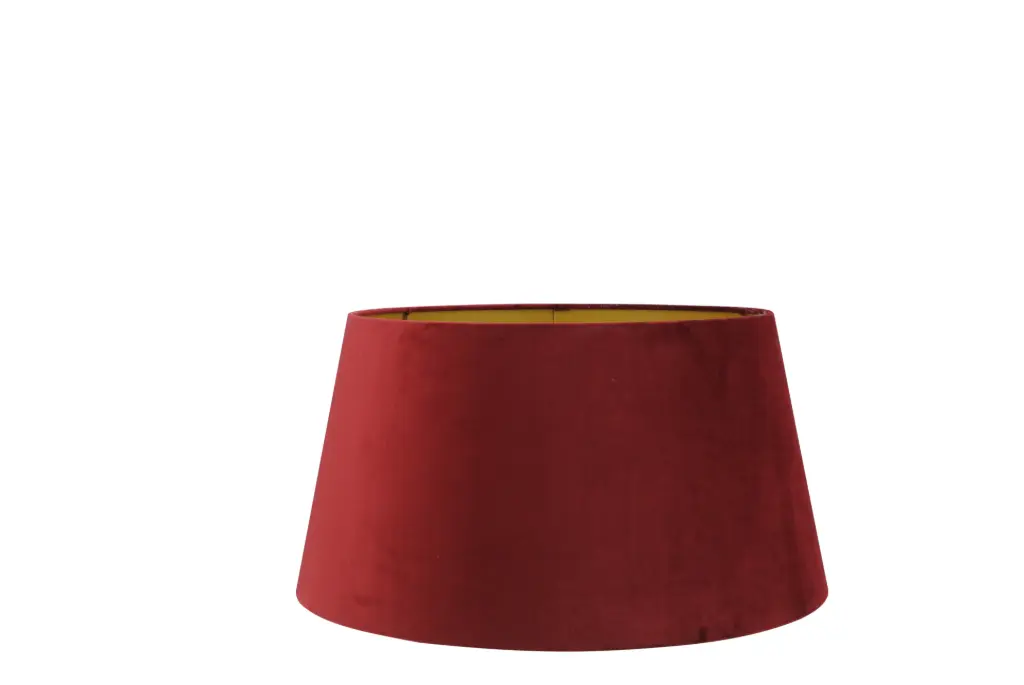 Drum Shade 50/40/26 cm San Remo 07 bordeaux on gold