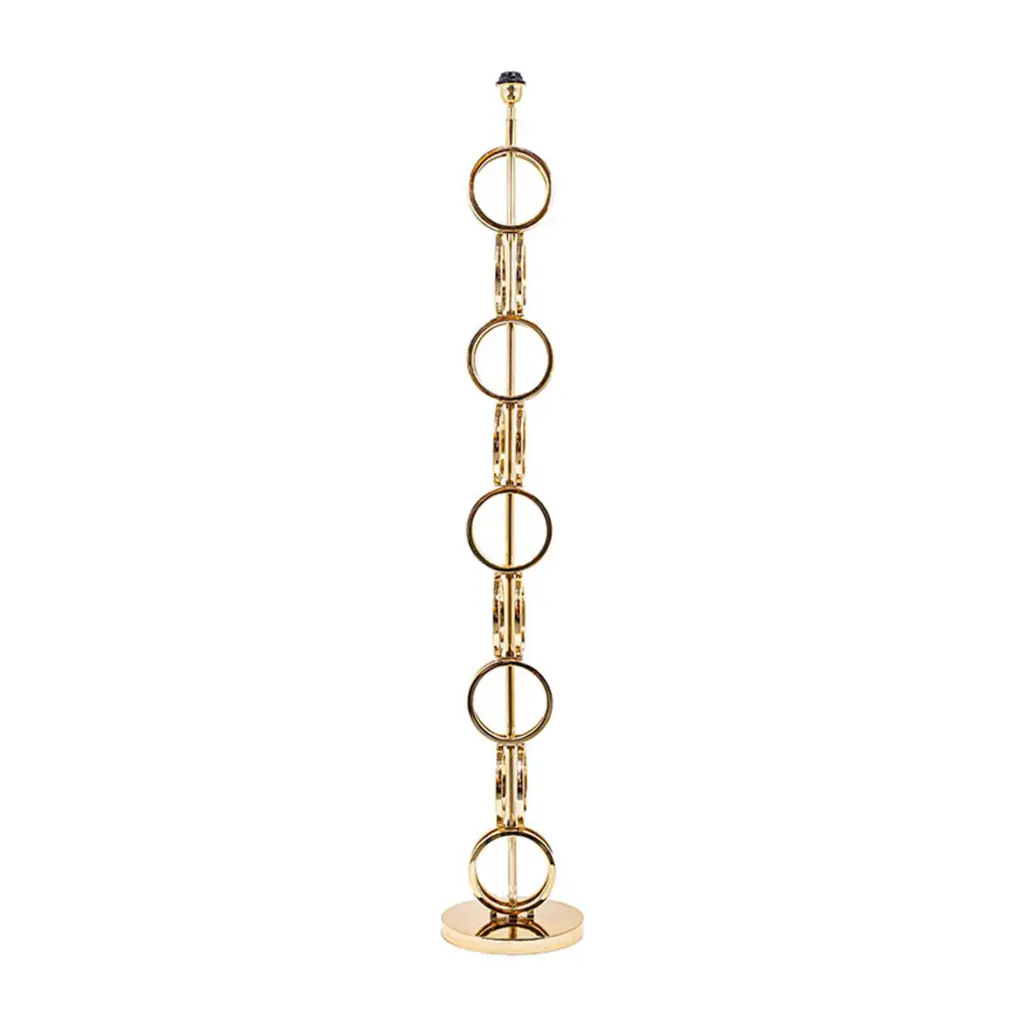 [038-18-212-GOLD] Floor lamp SS/GO 26x26x155