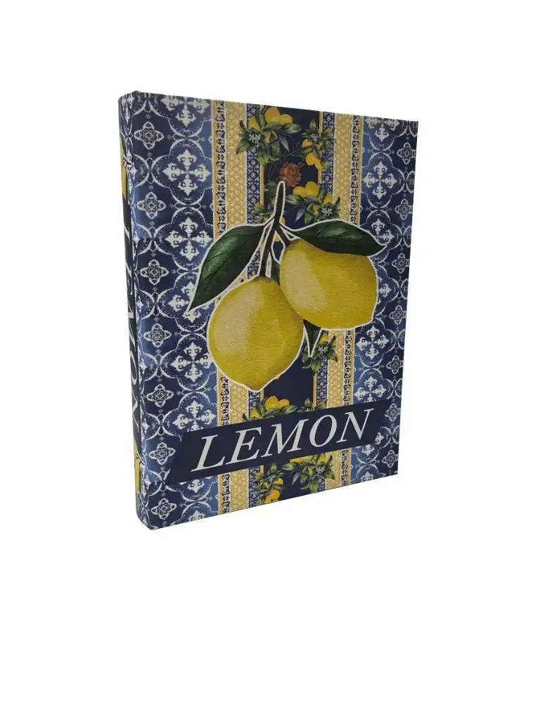 S/2 IMIT BOOKS 'LEMONS' 43x33x6
