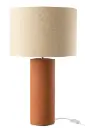 TABLE LAMP ISLA TERRACOT RUST (38x38x65cm)