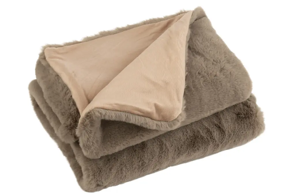 PLAID CUTIE POLYESTER MOUS-GRY (180x130x4cm)